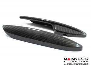 Alfa Romeo Giulia Interior Door Handle Trim Set - Carbon Fiber Alfa Romeo Giulia Interior Door Handle Trim Set - Carbon Fiber
